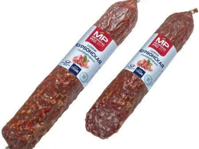 Колбаса сырокопченая \Салями Бурбонская\