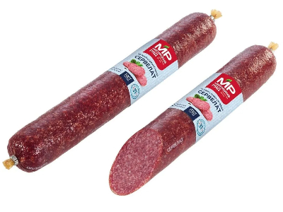 Колбаса сырокопченая \Сервелат\