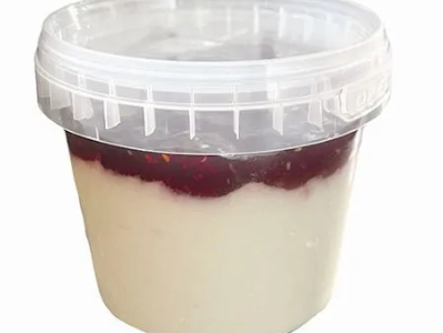 Десерт творожный Фермерский с малиновым джемом 15%, 300г