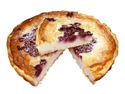 Пирог Фермерский сметанный, с черникой, 600г