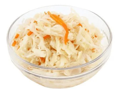 Капуста квашеная, с морковью и хреном