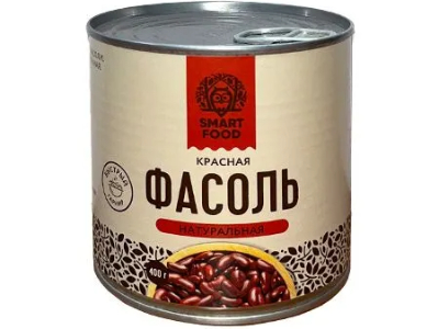 Фасоль красная, \Smart food\, 425мл