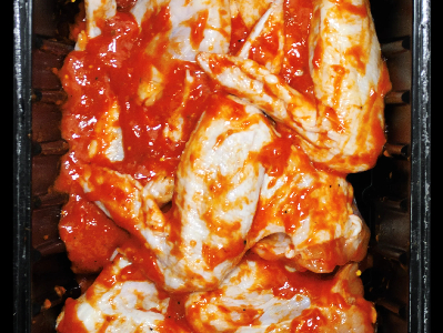 Крылышки куриные в соусе барбекю