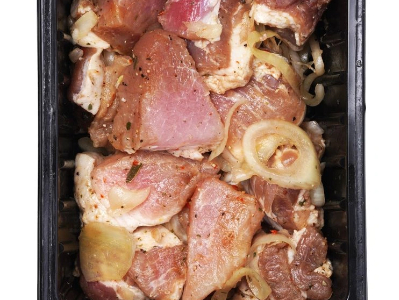 Шашлык из свиного окорока охлаждённый