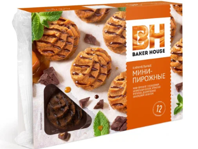 Карамельные мини-пирожные \Baker House\