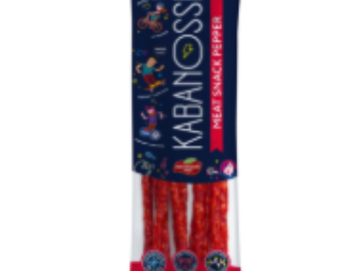 Колбаски сырокопченые Кабаносси Meat Snack Pepper, 60г