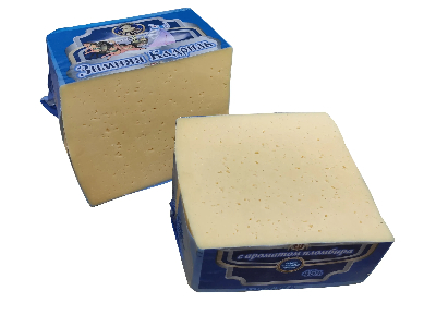 Сыр полутвердый \Зимняя кадриль\, со вкусом пломбира, 45%