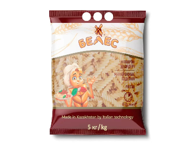 Макароны спираль \Белес\ 900г.