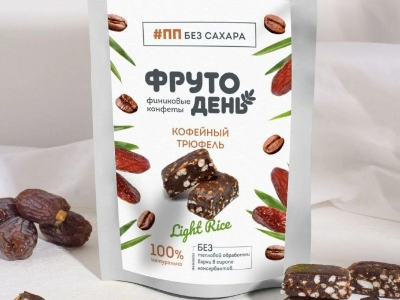 Финиковые конфеты ‎Фрутодень кофейный трюфель, 150 г