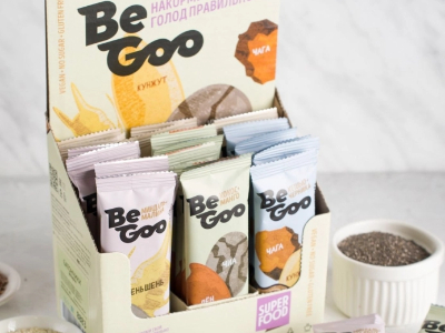 Батончик орехово-фруктовый BeGoo ассорти, 24 шт. |